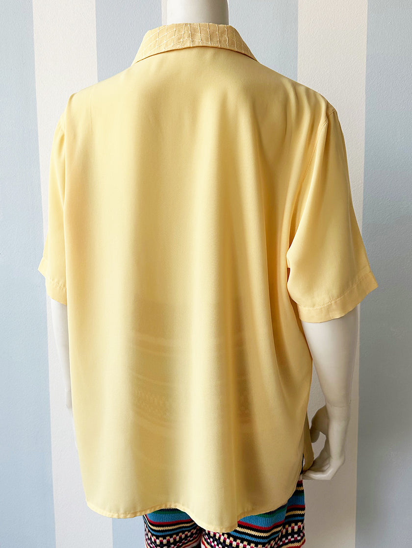 Pastelgele blouse