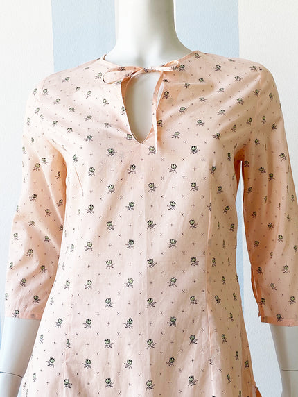 Roze katoenen tuniek