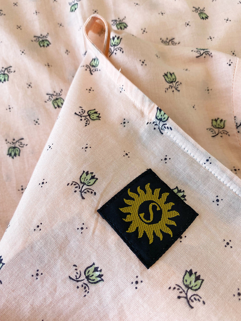 Roze katoenen tuniek