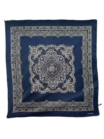 Zijden paisley designer sjaal