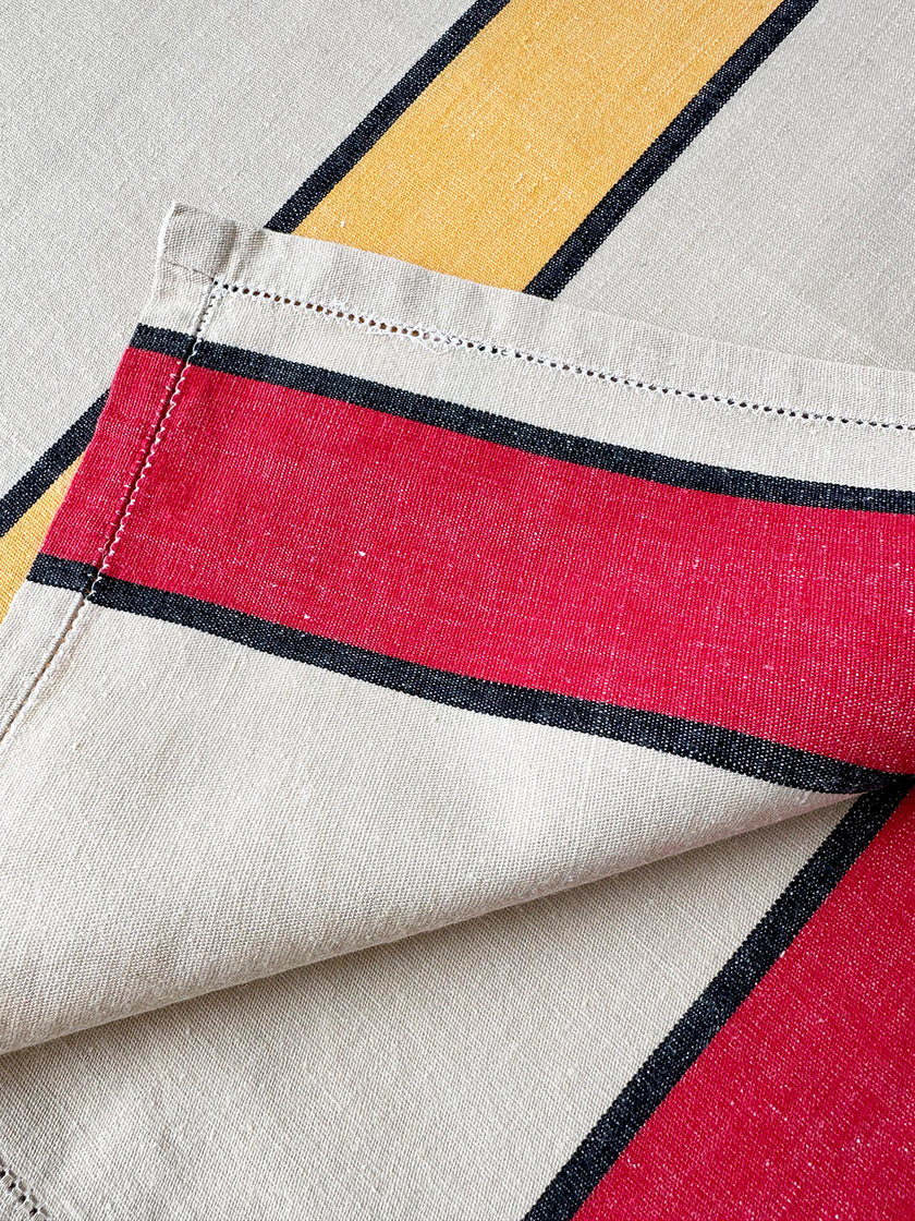 Set van 6 katoenen servetten