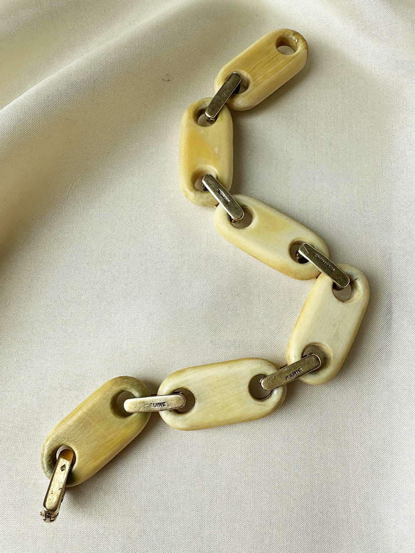 Schakelarmband van hout