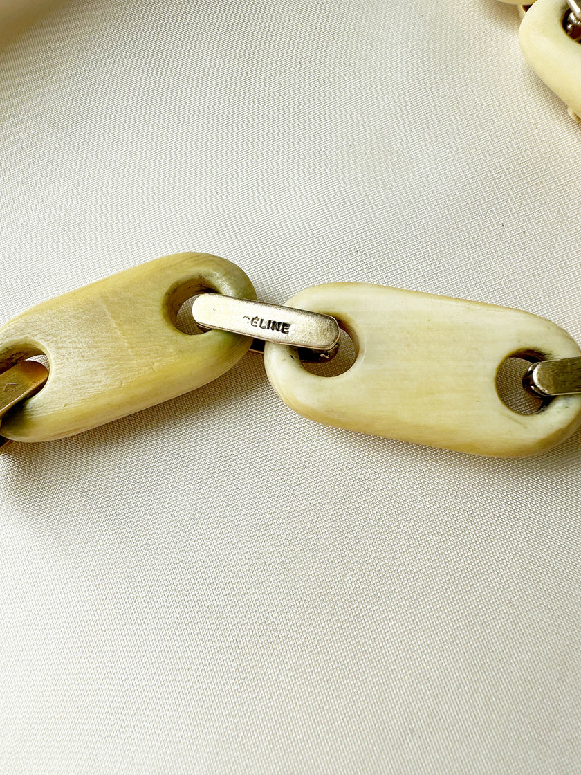 Schakelarmband van hout