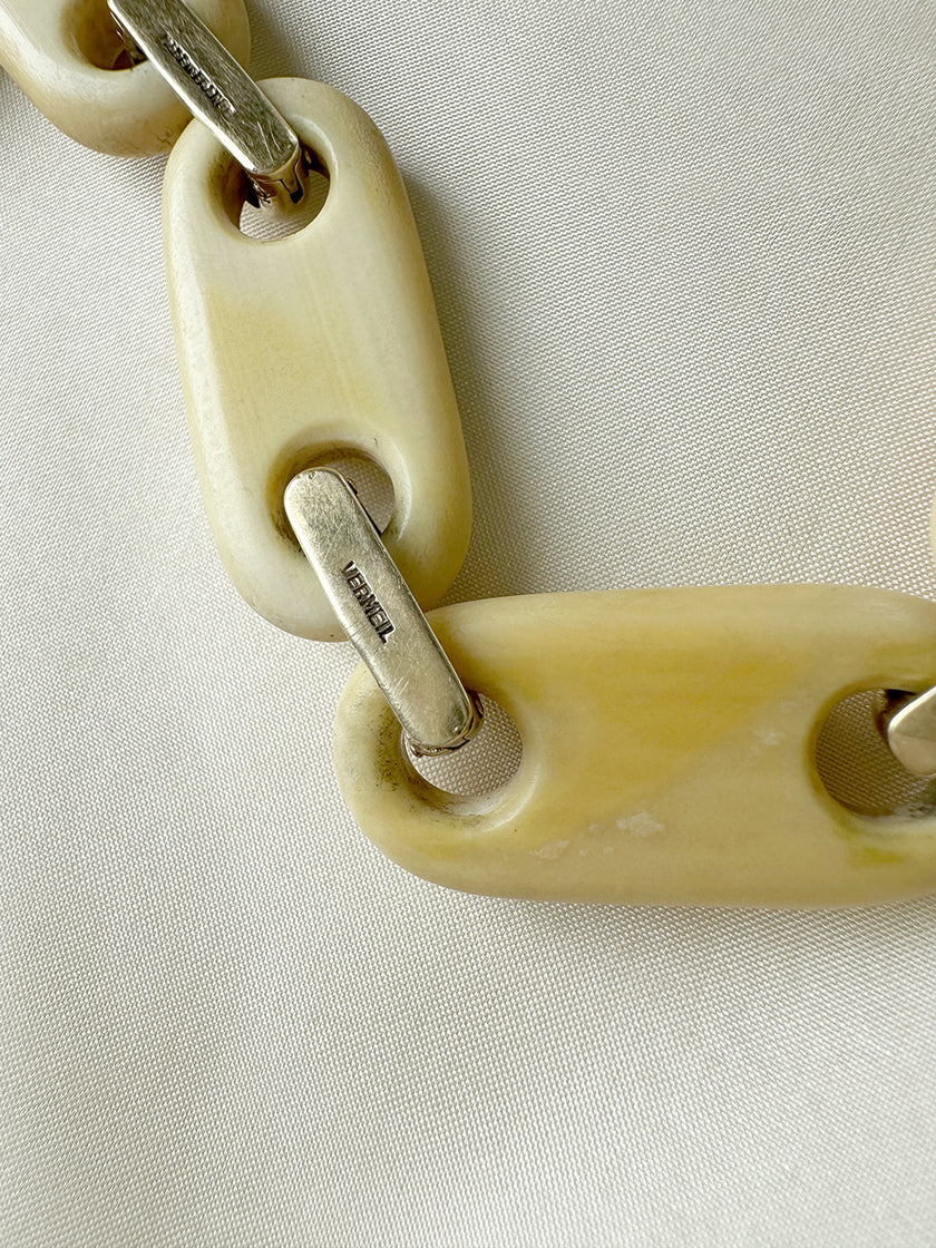 Schakelarmband van hout