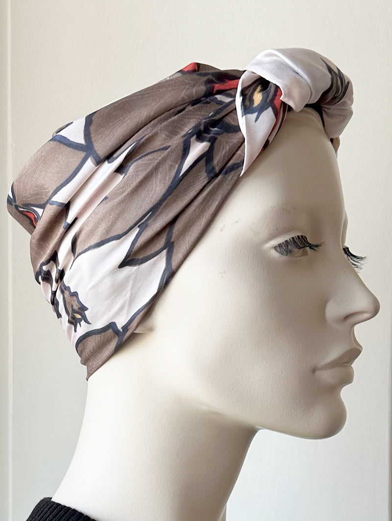 Bonbons floral turban