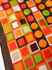 70s zijden designer sjaal
