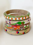 Set van 4 armbanden