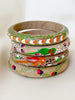 Set van 4 armbanden