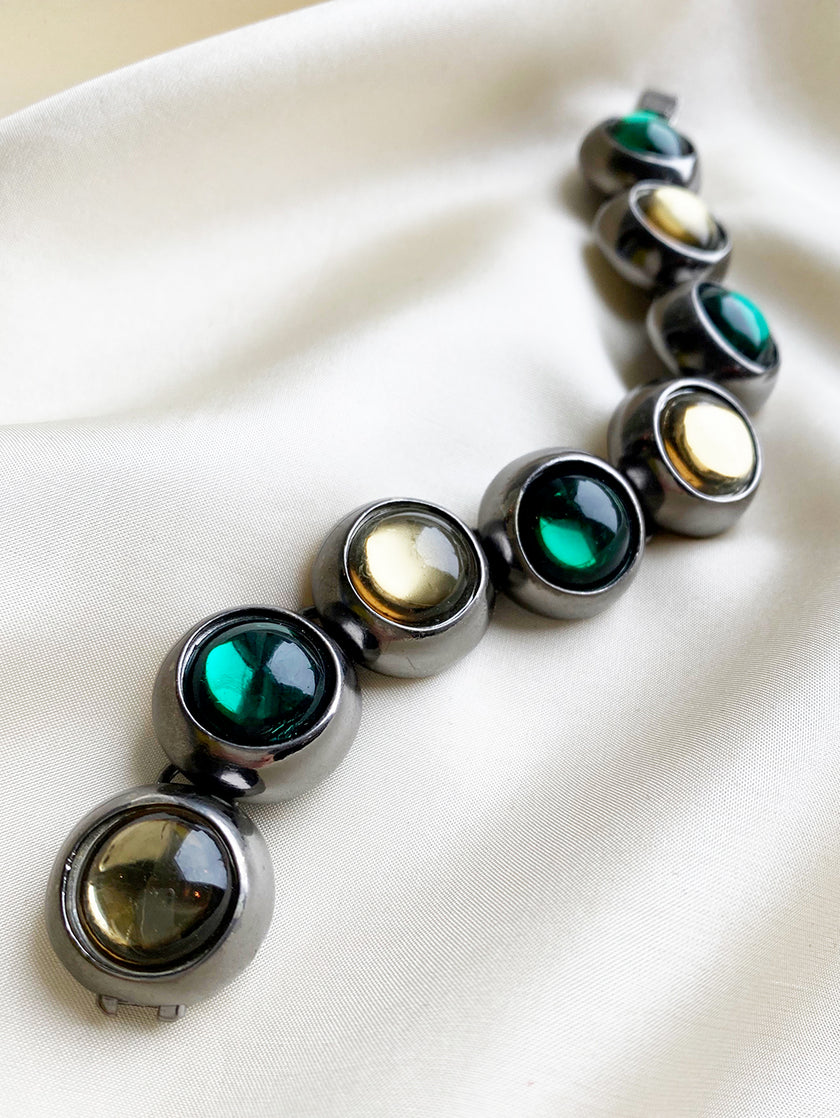 Armband met Gripoix glas