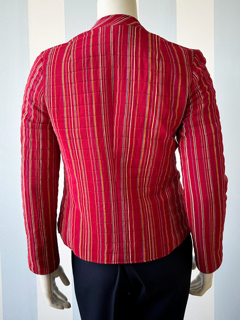 Gewatteerd zijden jasje