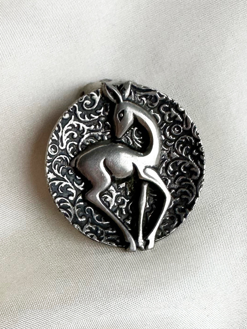 Sjaalclip met hertje