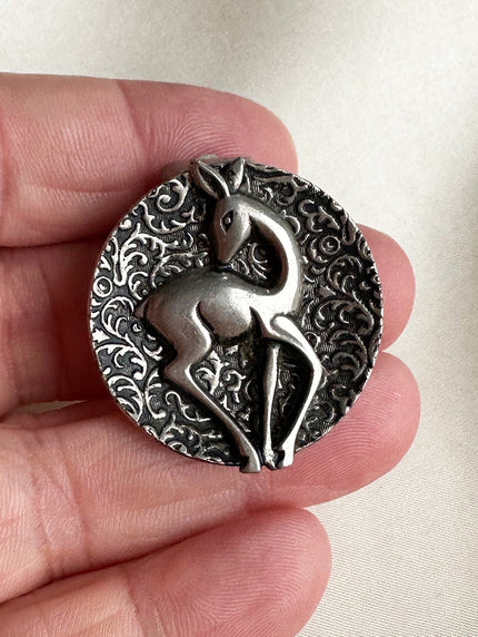 Sjaalclip met hertje