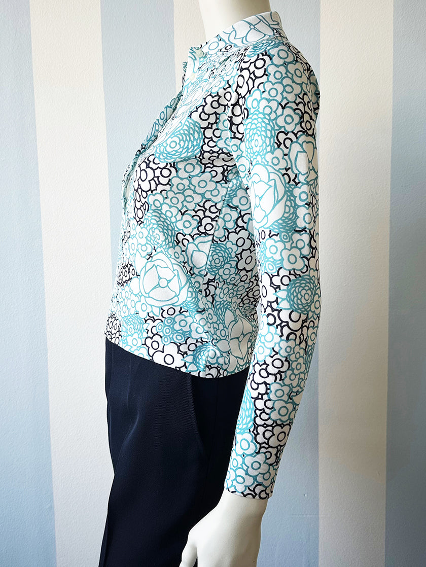 Floral seventies top