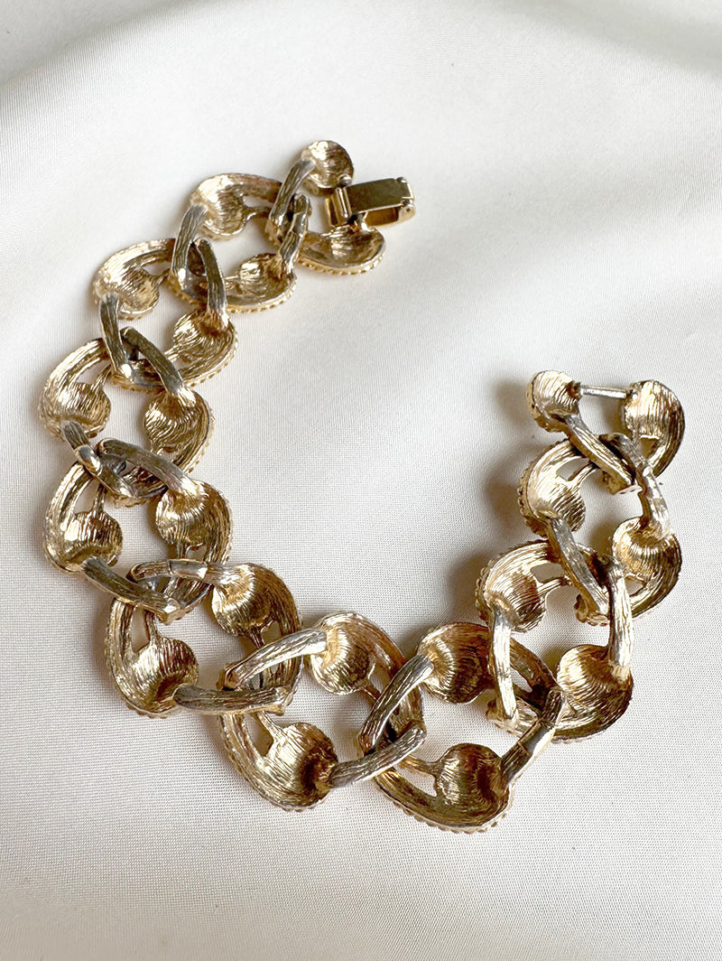 Gouden paisley armband