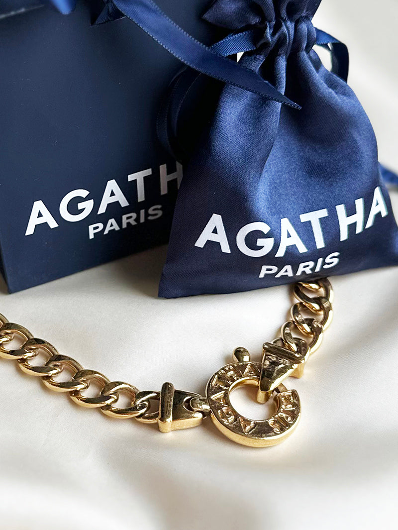 Vergulde designer ketting