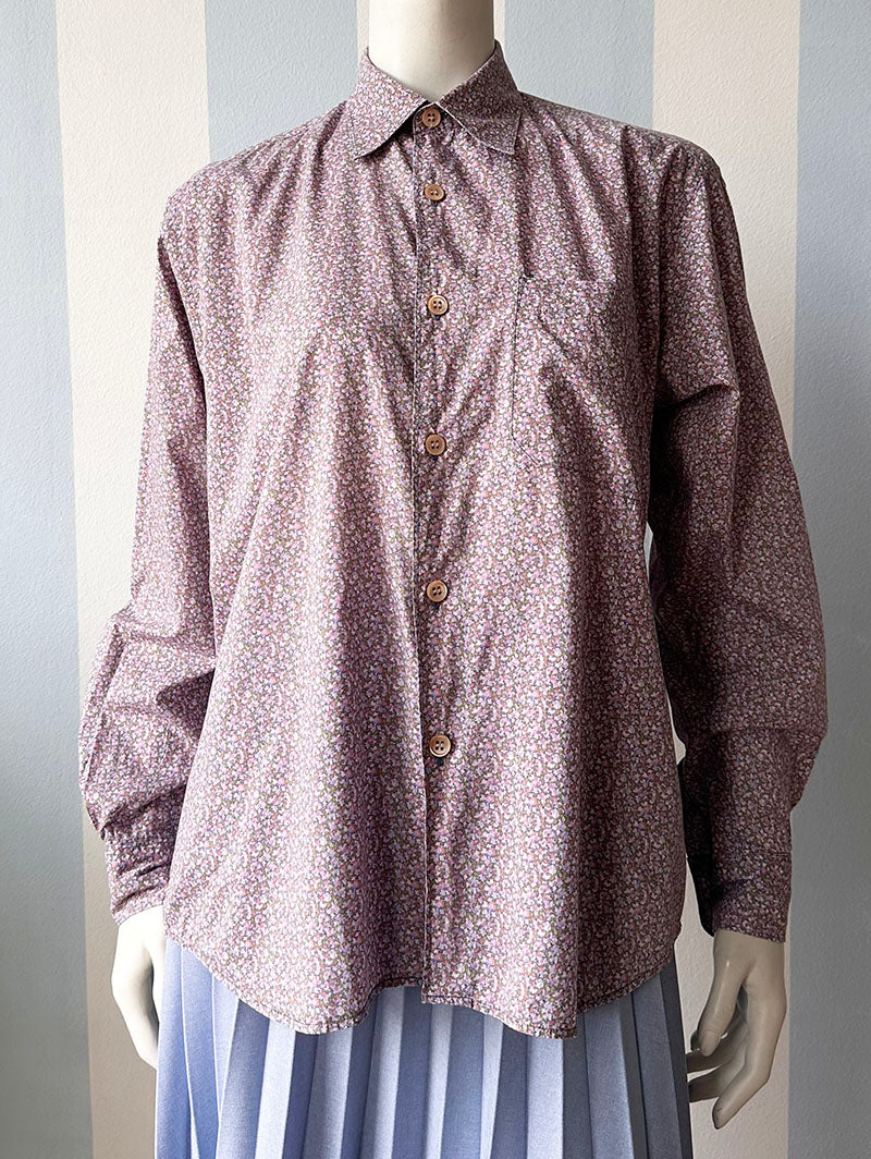 Katoenen floral blouse