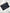 Zwarte leren clutch