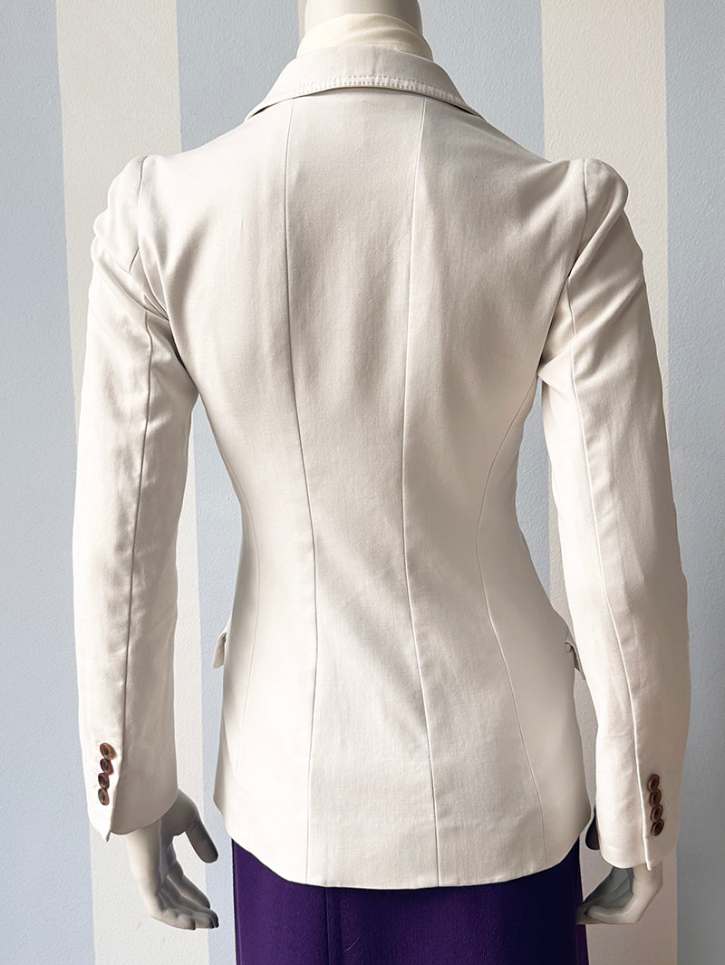 Off-white designer blazer