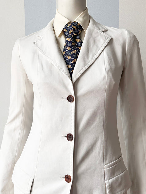 Off-white designer blazer