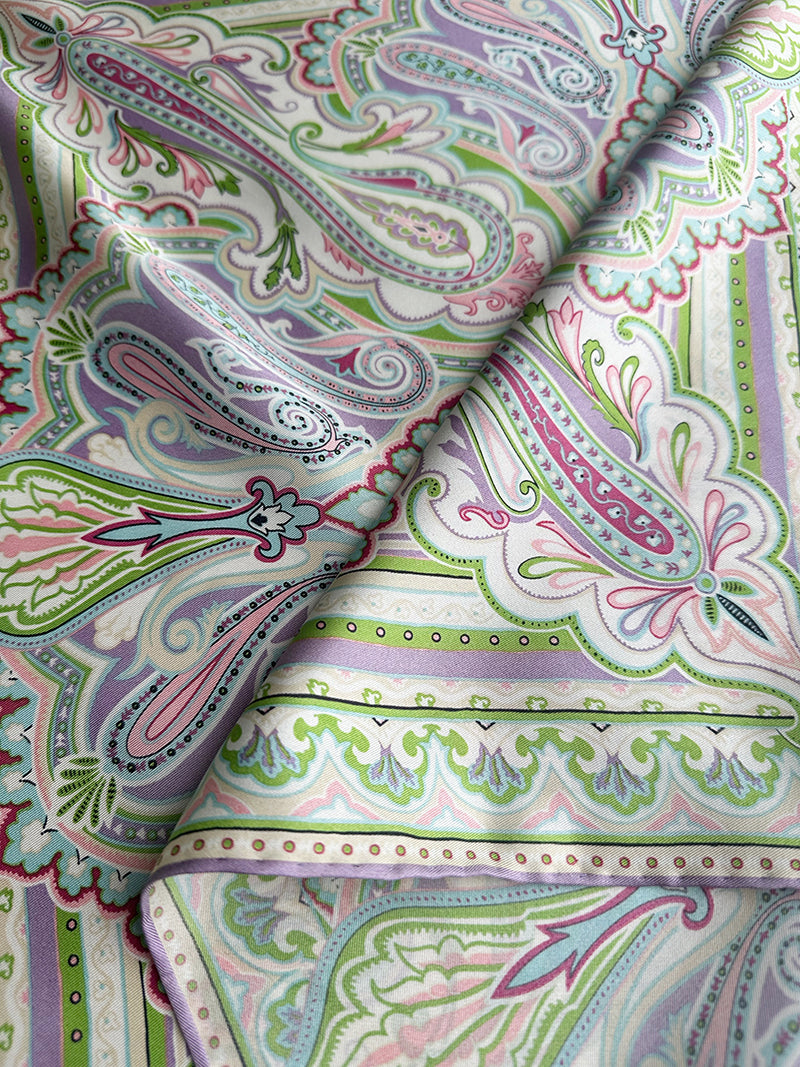 Zijden paisley gavroche