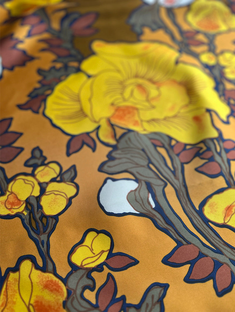 Zijden designer sjaal