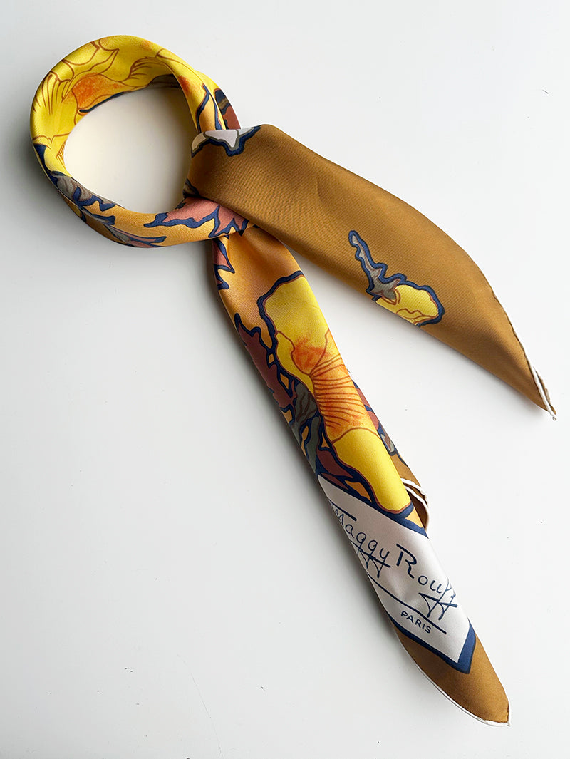 Zijden designer sjaal