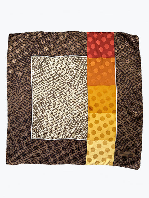 Zijden designer sjaal