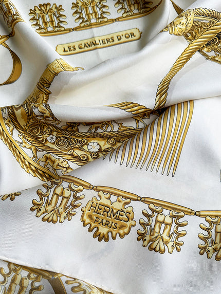 Zijden designer sjaal 