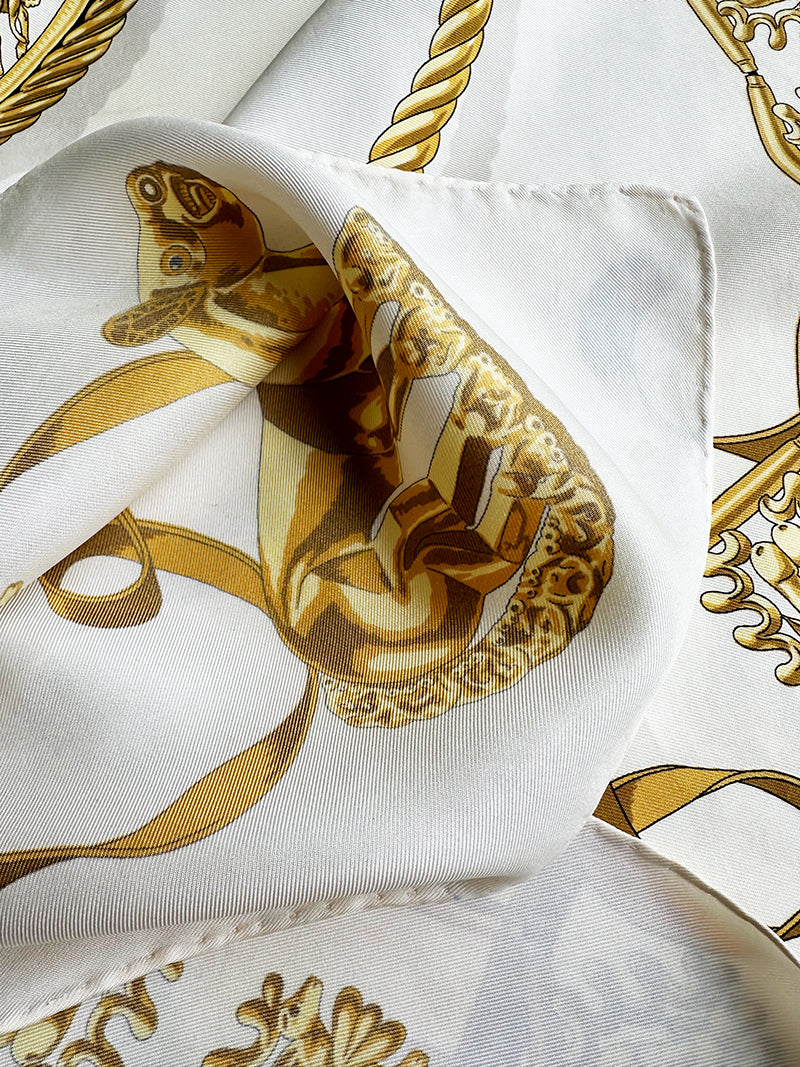 Zijden designer sjaal 