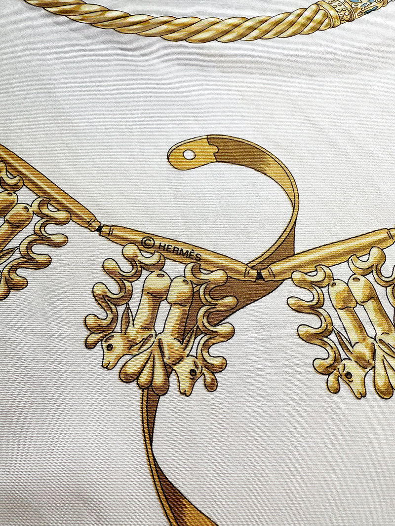 Zijden designer sjaal 