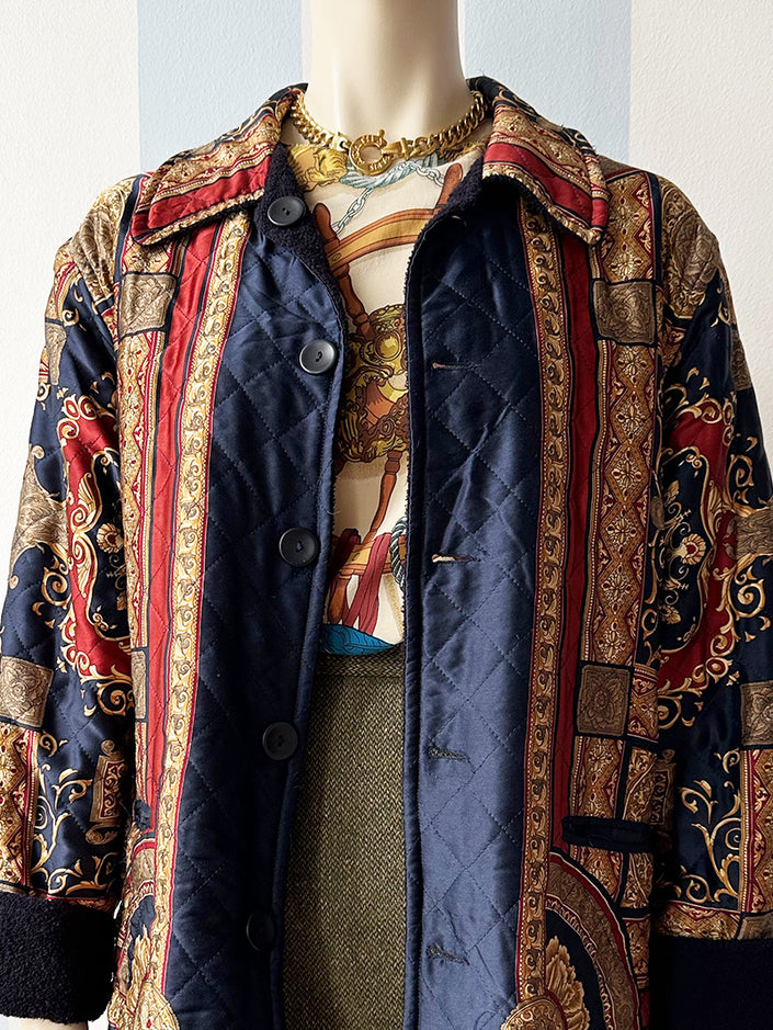 Reversible designer jas