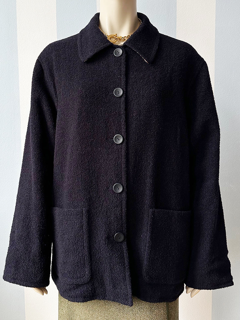 Reversible designer jas