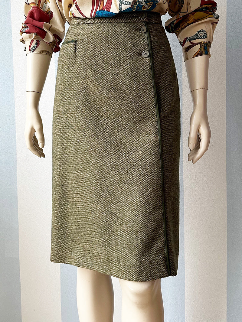 Vintage tweed rok