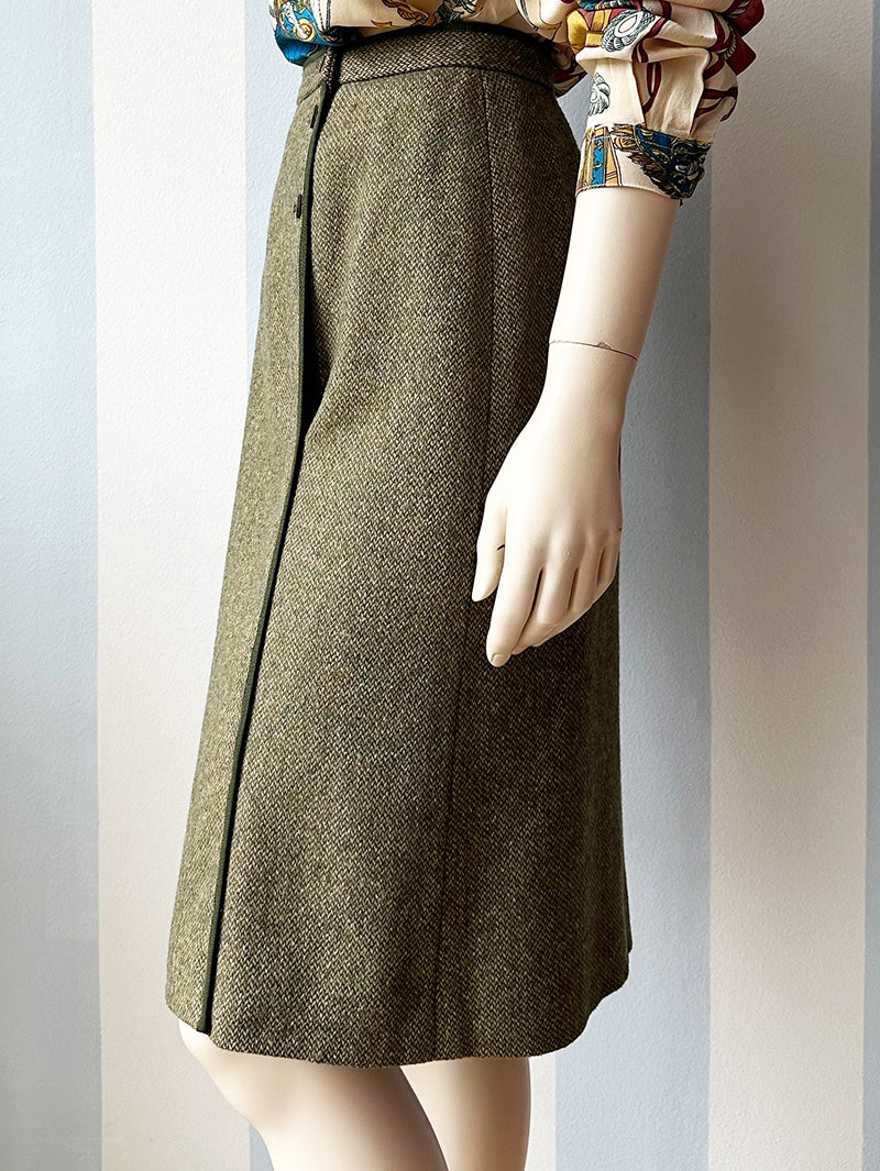 Vintage tweed rok