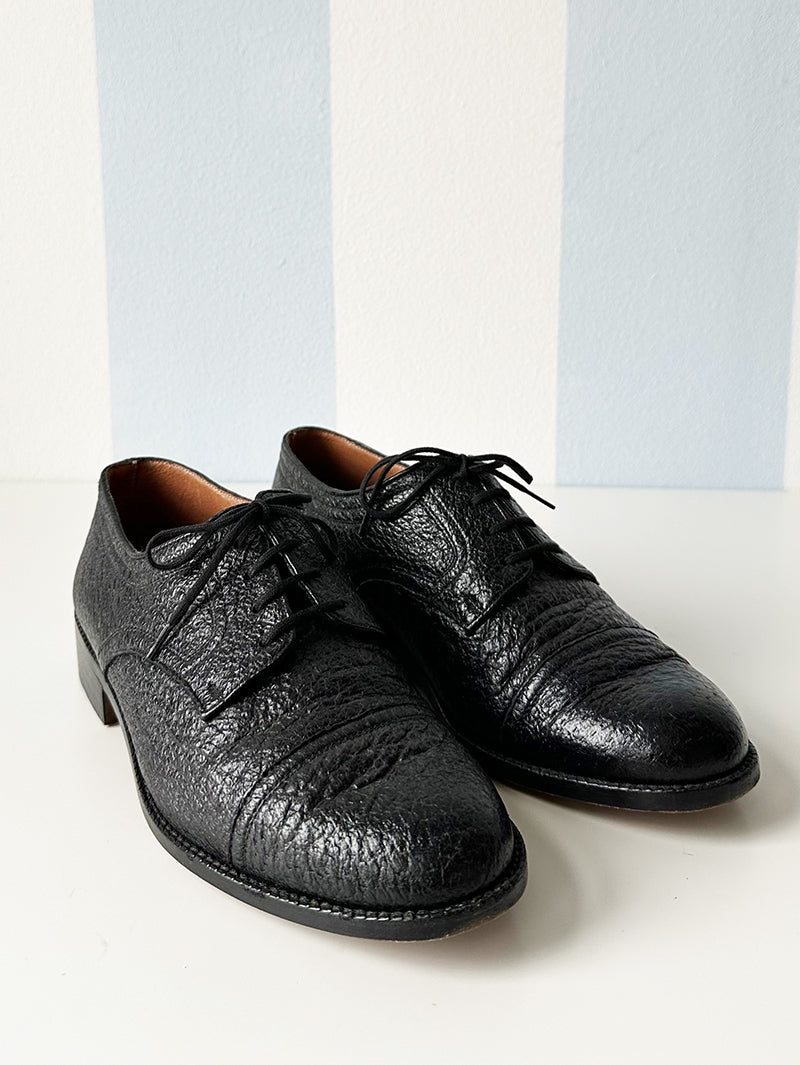 Zwarte veterschoenen uit Romans | 38,5