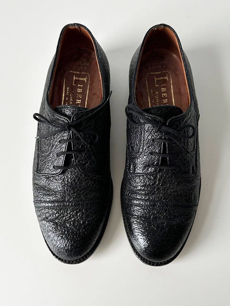 Zwarte veterschoenen uit Romans | 38,5