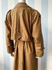 Kaki trenchcoat met uitneembare voering