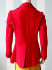 Rood handgemaakt jasje