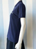 Donkerblauwe polo