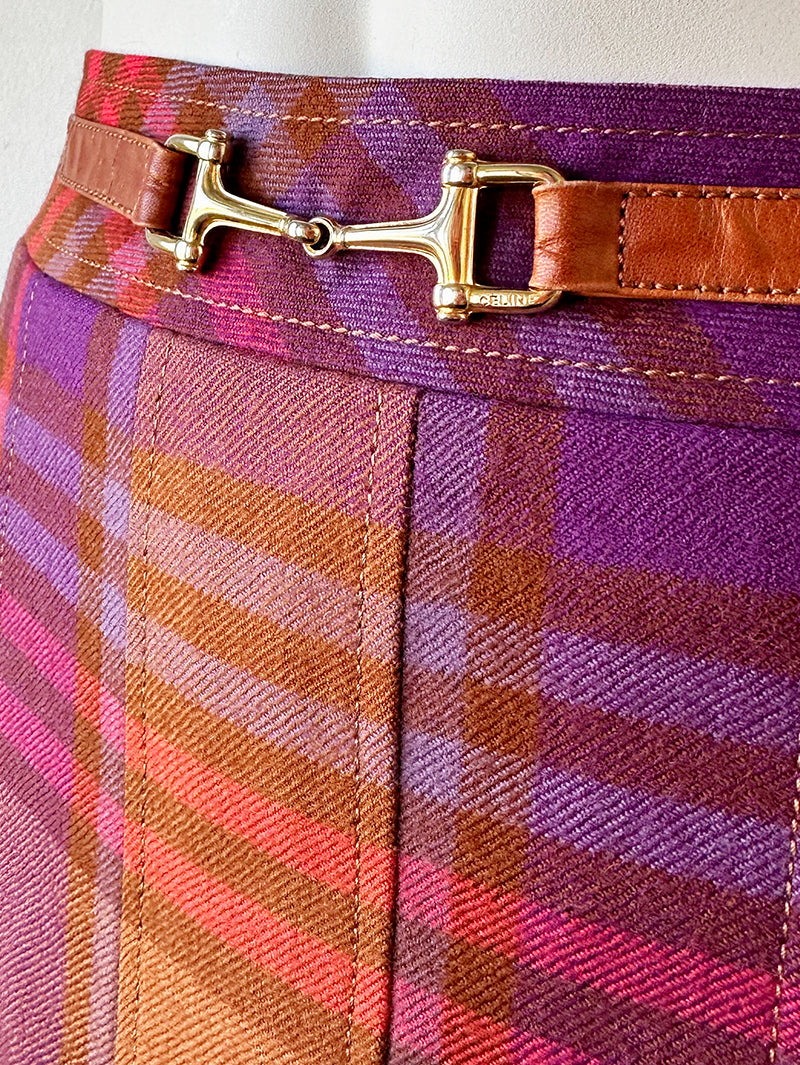 Ruiten designer plooirok