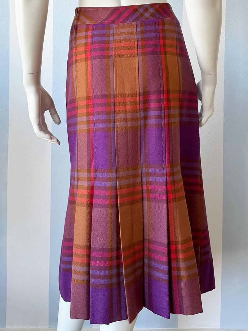 Ruiten designer plooirok