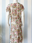 Floral jurk in 20s stijl
