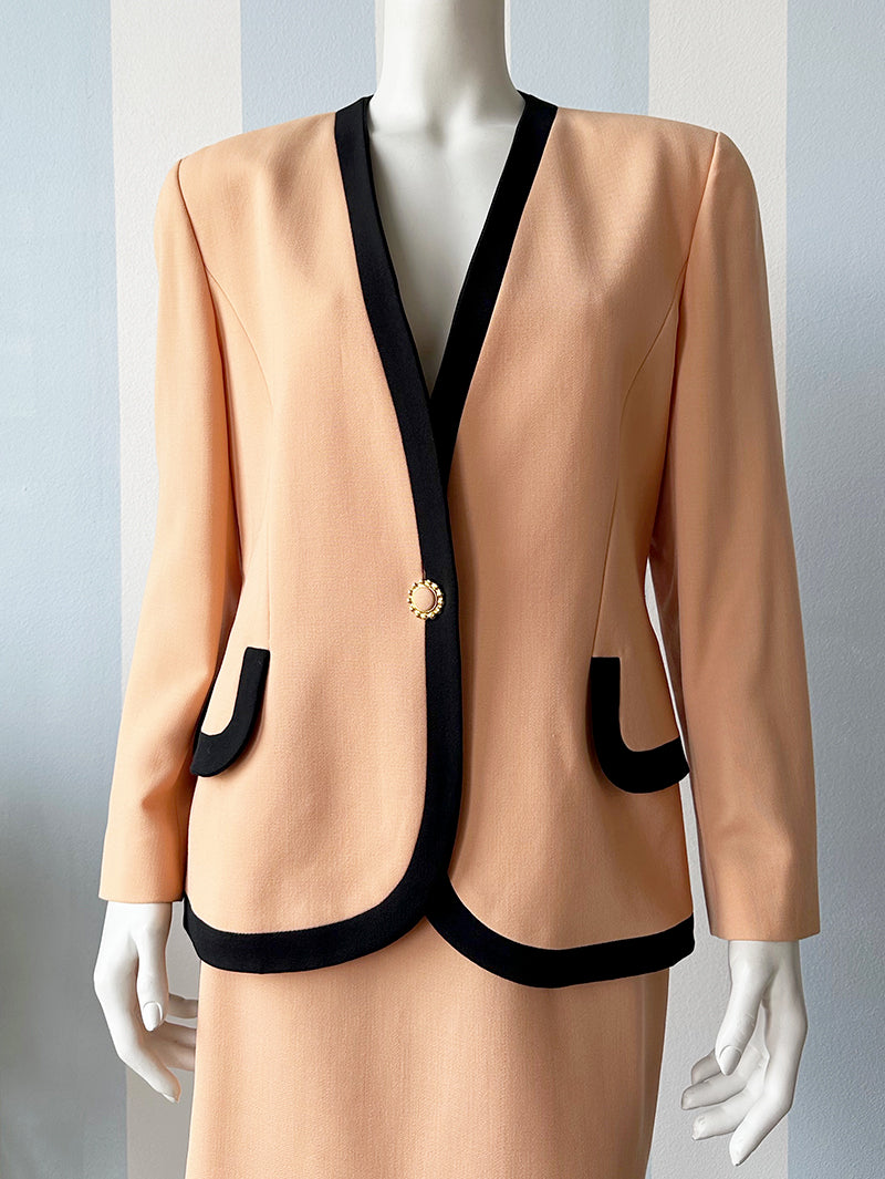 Pasteloranje blazer