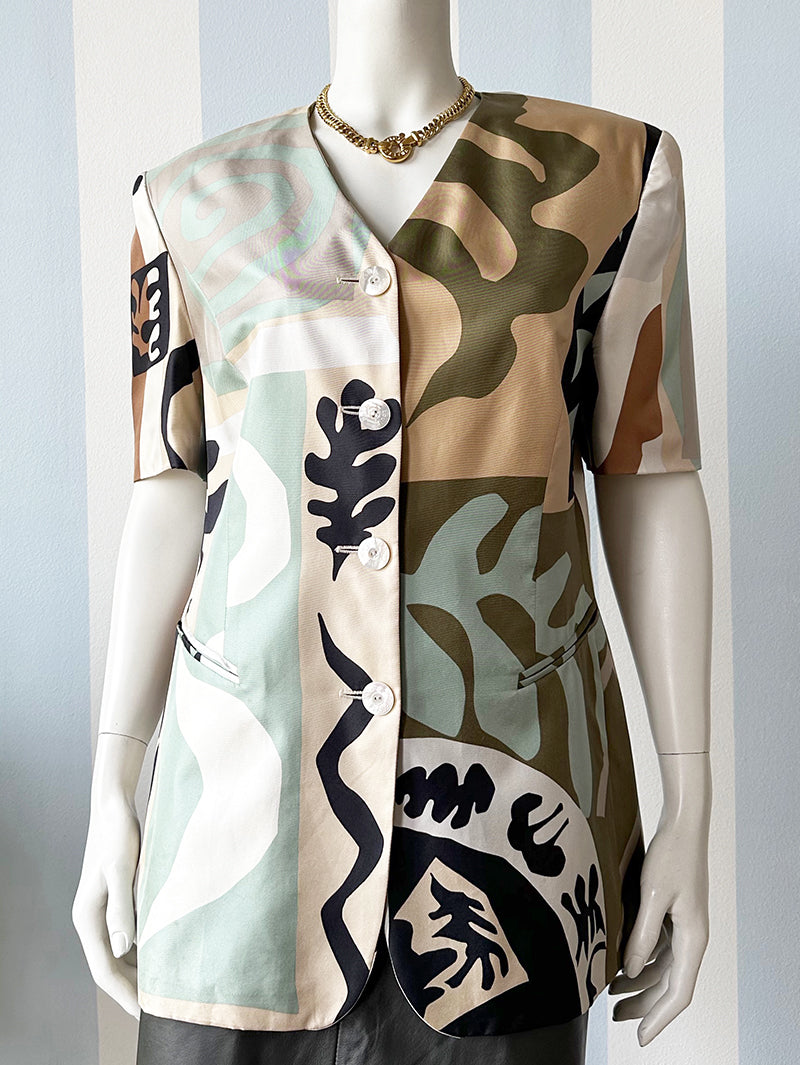 Zijden designer blazer