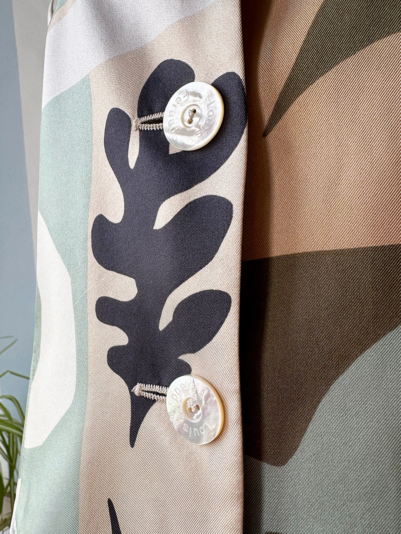 Zijden designer blazer