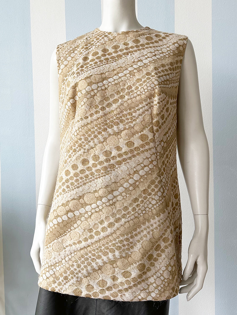 Gouden lurex tuniek