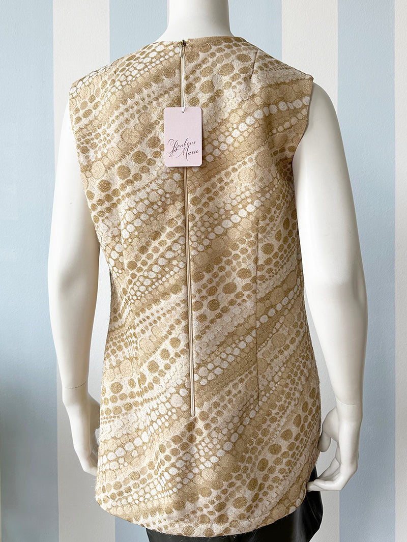 Gouden lurex tuniek