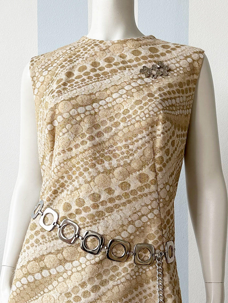 Gouden lurex tuniek