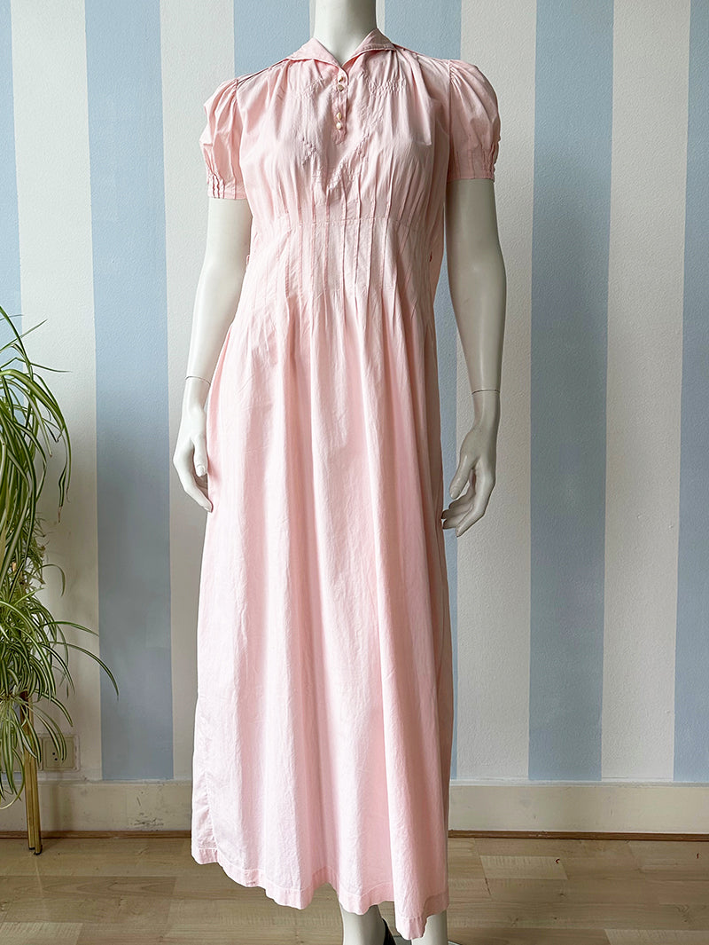 40s lichtroze nachtjapon