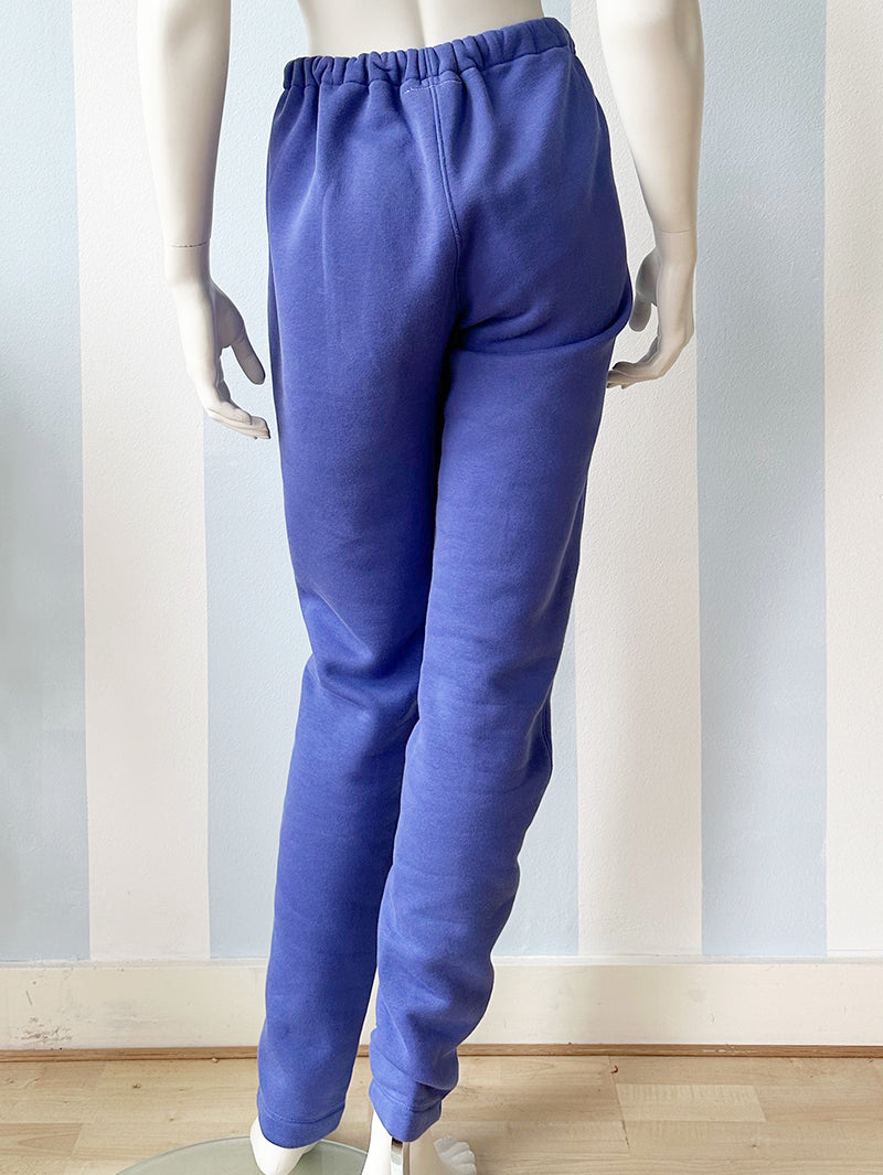 Lavendelblauwe designer joggingbroek